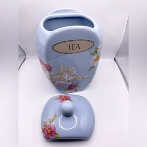 ROSIE B Farmer Songbird Garden Tea Canister